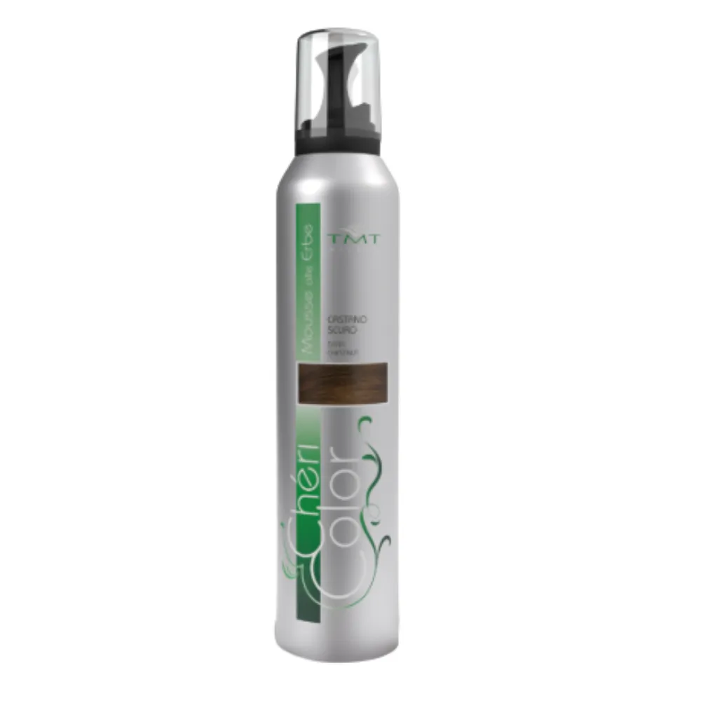 TMT Milano Mousse Cheri Color Marrón Oscuro 200ml